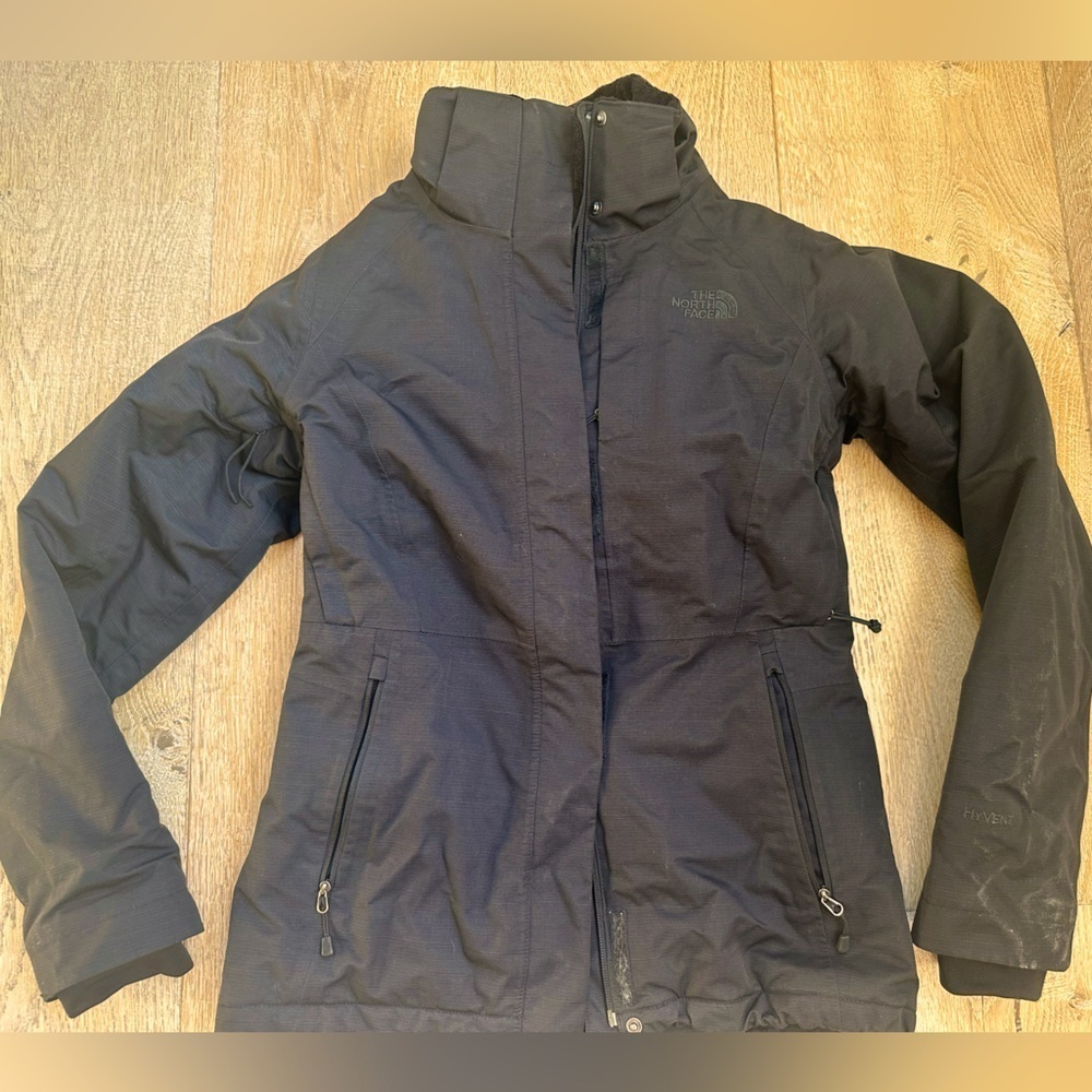 North Face insulated snowboarding jacket size xs